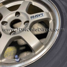 JDM Volk Racing TE37 Bronze 15 inch Wheels 
